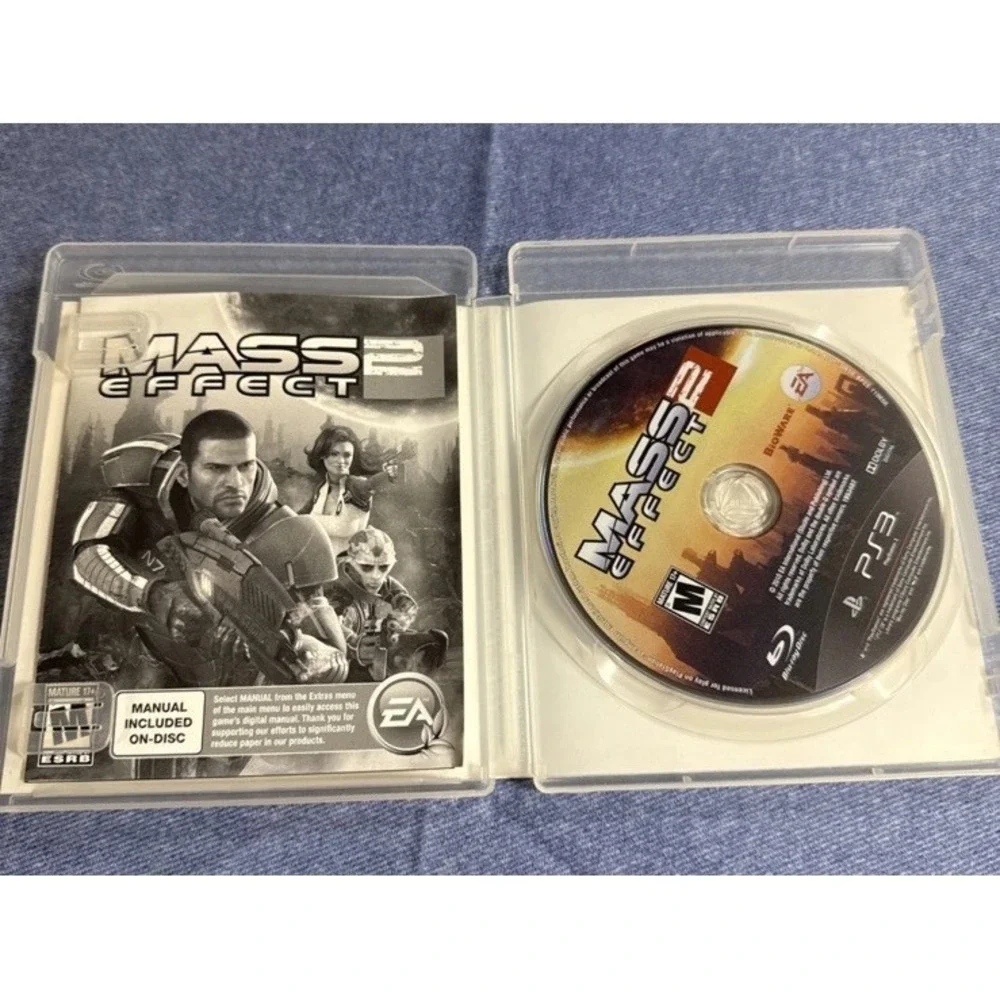 Lot of 4 Sony PS3 Games Brink Mass Effect 2 Uncharted 3 Socom 4 CIB